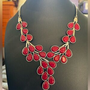 Red and silver set